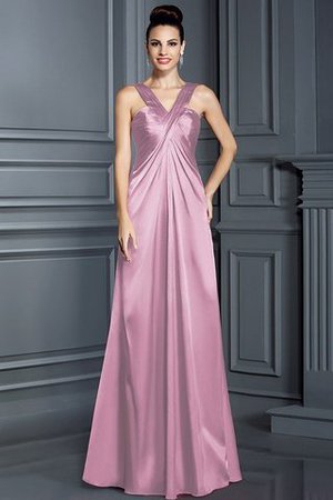 Robe demoiselle d'honneur longue avec zip avec sans manches de princesse ligne a - Photo 21