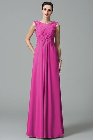 Robe demoiselle d'honneur longue jusqu'au sol de princesse avec chiffon ruché - Photo 11