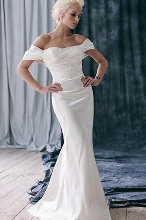 Abito da Sposa Fuori dalla spalla con Manica Corte sexy medievale moda Sirena - Foto 1